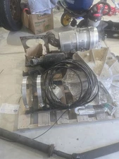 pneumatic truck blower and tank power lid with remote