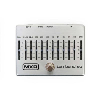 MXR M108S 10 Band EQ Pedal 710137095649| eBay