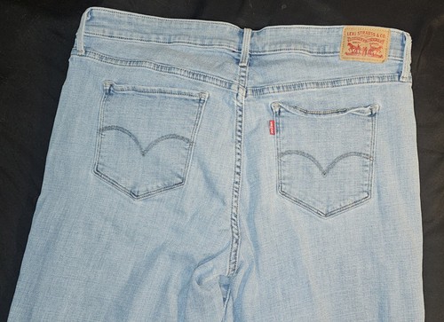 Levi's Jeans Women's Size 18W Shaping Straight Mid Rise - Picture 10 of 11