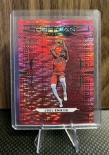 2022-23 Panini Obsidian #83 Joel Embiid Red Flood Electric Etch 1/8 76ers 
