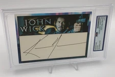 KEANU REEVES PSA AUTO Authentic Signed 3.5 x 5" Print Card THE MATRIX  JOHN WICK