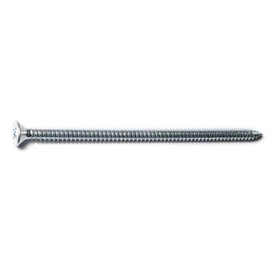 #10 x 4" Zinc Plated Steel Phillips Flat Head Sheet Metal Screws - Picture 1 of 1