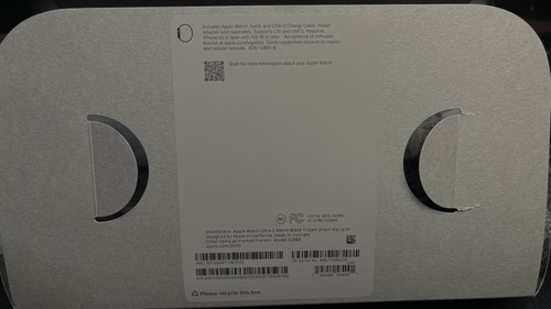 Apple Watch Ultra 2 49 mm titane noir occasion - Photo 3 sur 13