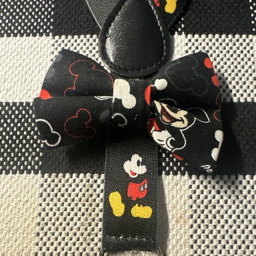 Schwarze Hosenträger & Schleife Mickey für Jungen - Bild 2 von 5