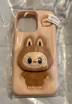 ラブブ　 LABUBU iPhone 16 Pro/Pro Max用ケース iPhone 16 Pro & 16 Pro Max Cartoon 3D Labubu Rubber Soft Phone