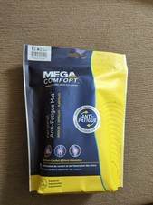 Mega Comfort Insoles Anti Fatigue Mat M 10-11 W 12-13 Yellow Black