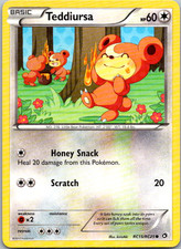 Teddiursa Common Legendary Treasures: Radiant Collection RC15/RC25 NM