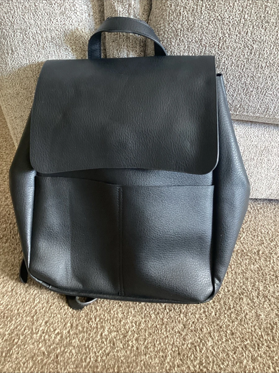 black leather backpack ebay uk Saffiano Rucksack – MM LONDON The front features a sensual John Lewis Backpacks for Women