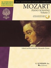 Mozart Piano Sonatas, Volume 2 - Schirmer Performance Editions with Recorded...