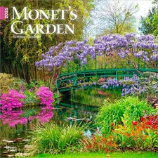 BrownTrout,  Monets Garden 2026 Wall Calendar, 12'' X 12'', 16-Month Calendar wi