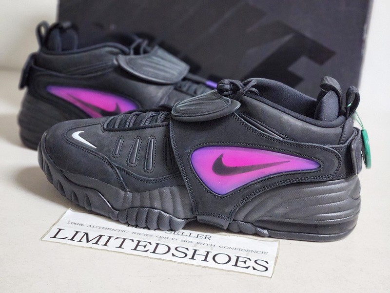 Nike AMBUSH 黒 size M Nike x Ambush Air Adjust Force Black/Psychic Purple/White