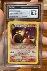 Dark Charizard 4/82 Team Rocket Holo Vintage WOTC - CGC 8.5 💫 SWIRL 💫