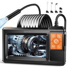 Industrial Dual Lens Endoscope 4.3 IPS 1080P HD Borescope Waterproof Camera Car