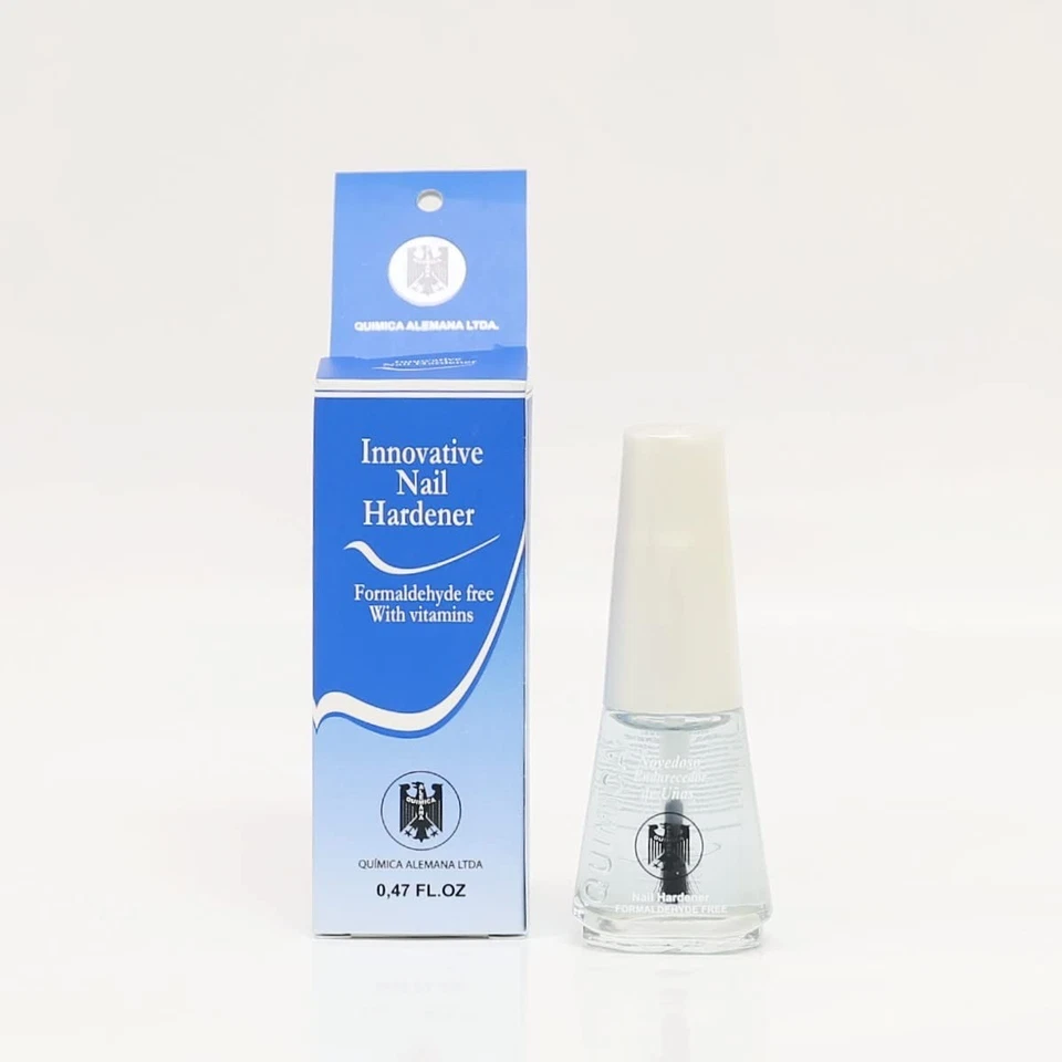 (paquete de 4) Endurecedor de uñas Quimica Alemana sin formaldehído con vitamina 0,47 oz Foto 4 de 4