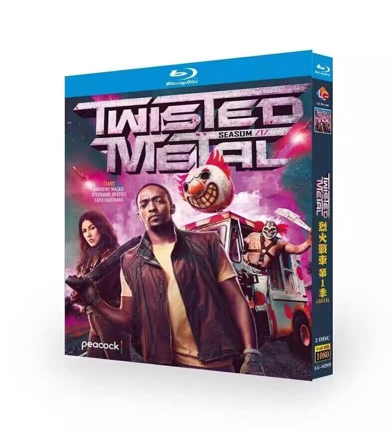 Twisted Metal Season 1 (2023English TV Series 1080P All Region free 2-Disc Boxed
