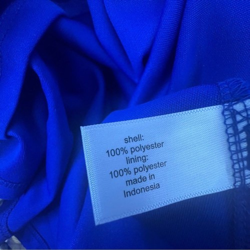 Neu mit Etikett Lane Bryant blau-weißes Kleid - Größe 22/24 - Bild 7 von 7