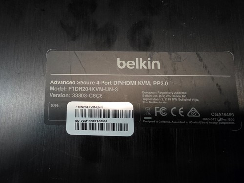 Belkin Advanced Secure 4-Port KVM-Switch und LCD-Desktop-Controller - Bild 3 von 8