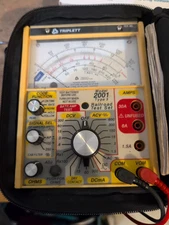 Triplett Model 2001 Type 3 Railroad Test Set Multimeter