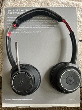 Plantronics Voyager Focus UC Wireless Bluetooth Headset w/ Noise-Canceling Mic