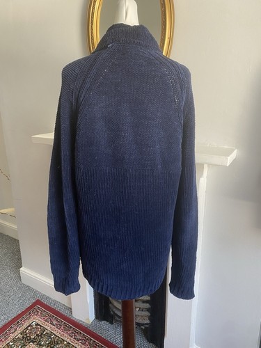 Maglione Vintage Diesel Navy Ciniglia Taglia M - Foto 4 di 7