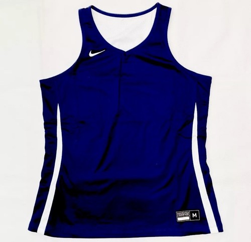 Nike Women’s Dri-FIT Stock Reversible Basketball Jersey Sz.M NEW DN5222-420 NAVY