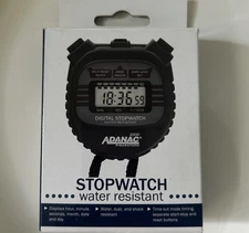 Adanac By Marathon 3000 Digital Stopwatch Timer Water Dust & Shock Resistant