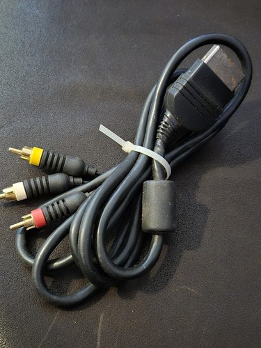 Microsoft Xbox Official Genuine Original Xbox TV AV Lead - Xbox Scart Adaptor - Picture 3 of 3