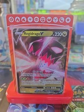 Carte Pokémon Regidrago V 135/195 Tempête Argentée Français
