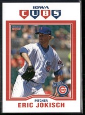 Eric Jokisch 2015 Iowa Cubs Team Set Card