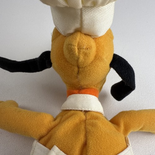 Disney Chef Pluto Goofy's Küchenschürze Plüschtier Stofftier 10,25 Zoll Vintage  - Bild 16 von 24
