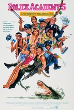 Police Academy 5: Assignment: Miami Beach — Premium Poster, retro Decor