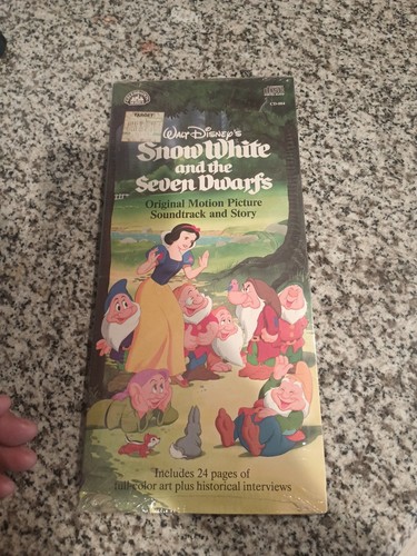 Schneewittchen & sieben Zwerge Soundtrack Vintage Disney CD 004 Neu LANGE OVP Original