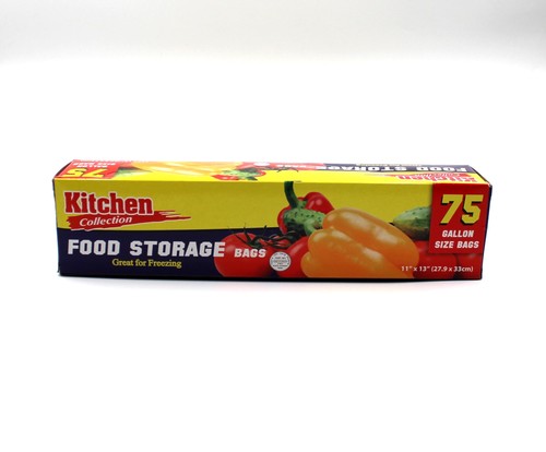 1 Gallon Size Food Storage Bags with Twist-Ties. 225 Bags 3 Boxes of 75 Bags ... - Picture 3 of 9