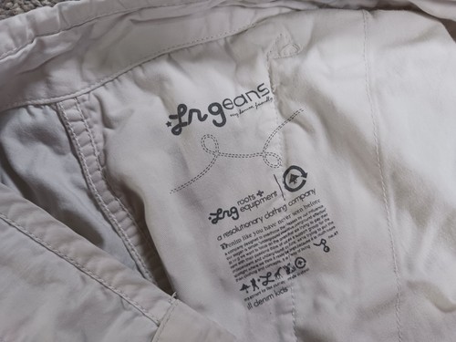 LRG Roots Equipment 40 Herren Shorts Cargo weiß Baumwolle Nylon Denim - Bild 9 von 15