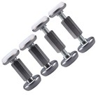  4 Pcs Bed Wall Stoppers Sturdy Anti-slip Tool Adjustable Stabilizer