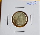 1956 10 Cents Canada Mint State coin