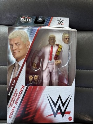 WWE CODY RHODES CHASE Pink Suit Elite Series 120 Classic Title Belt Mattel 2025