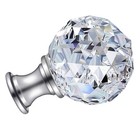 Crystal Lampshade Knob Single Finial Christmas Finials for Shades