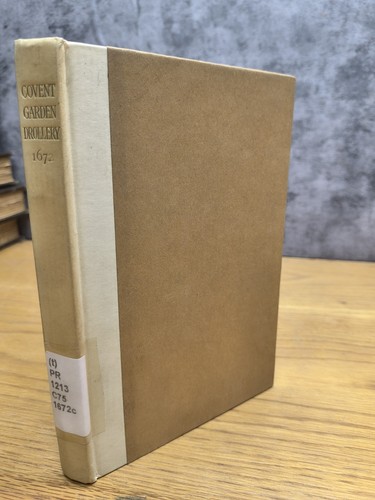 Covent Garden Drollery; A Miscellany of 1672 Hardcover - 1928 - Picture 1 of 8