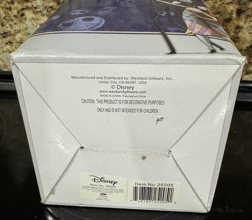Disney Nightmare Before Christmas Jack e Sally Snow Globe in scatola 25205 - Foto 2 di 9