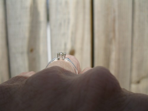 .35ct VERY LIGHT YELLOW DIAMOND RING SOLITAIRE,CLEARANCE ITEM,AUTHENTICITY CERT - Picture 5 of 12