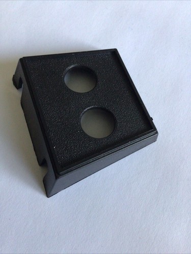 Twin 2 Round Hole Toggle Switch Mounting Panel Holder - Picture 3 of 3