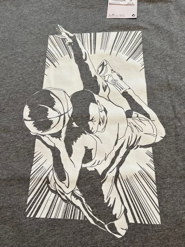 Nike Jordan Brand MJ Dunk Gray Graphic T-Shirt Men's Sz M FB7462-091 - Picture 3 of 4