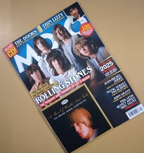 MOJO #375 The Rolling Stones (MAGAZINE, CD) February 2025 [NEW] - Imagen 2 de 5