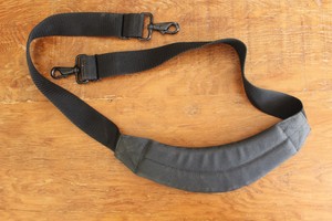 Details About Ll Bean Black Replacement Duffle Bag Strap Metal Clips Padded Shoulder