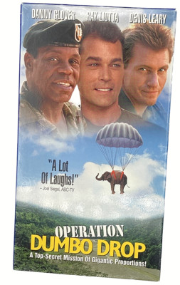 Operation Dumbo Drop (1995), SEALED VHS Movie, Walt Disney Home Video (1996)