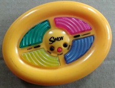 2002 Retro Mini Simon Handheld Hasbro Electronic Game Yellow Tested