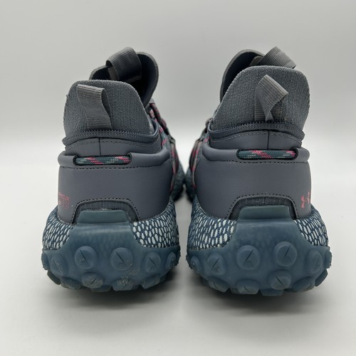 Under Armour Shoes Mens Size 12 Fat Tire TGR Gray Trail Running Michelin Sole - Picture 6 of 15