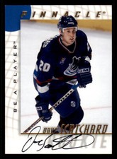 1997-98 Be A Player AUTO #234 Dave Scatchard