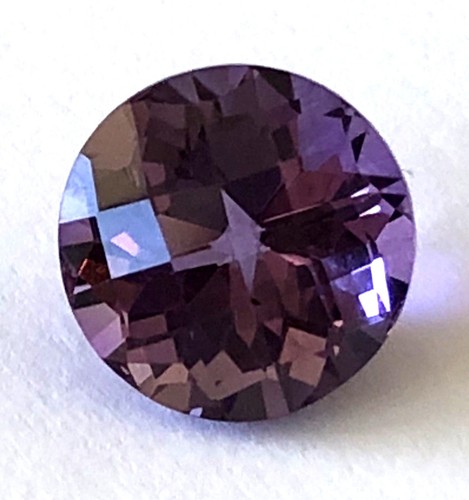 EGL USA 6.47 CT LOOSE NATURAL GEMSTONE PURPLE AMETHYST ROUND FEBRUARY BIRTHSTONE - Picture 5 of 7